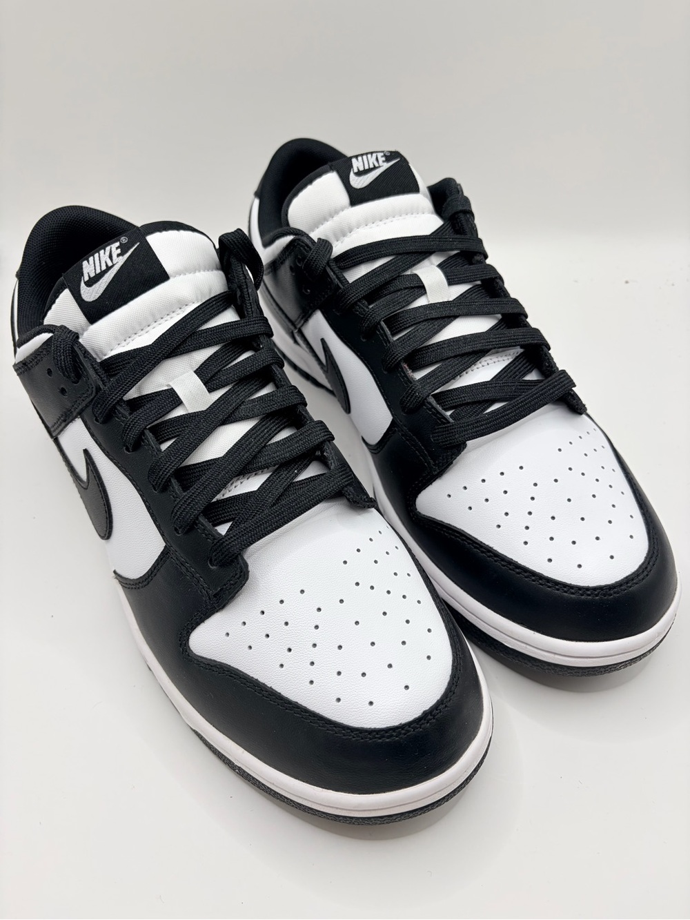 Nike Panda Dunks Black & White Low-Top Sneakers 11.5M no box